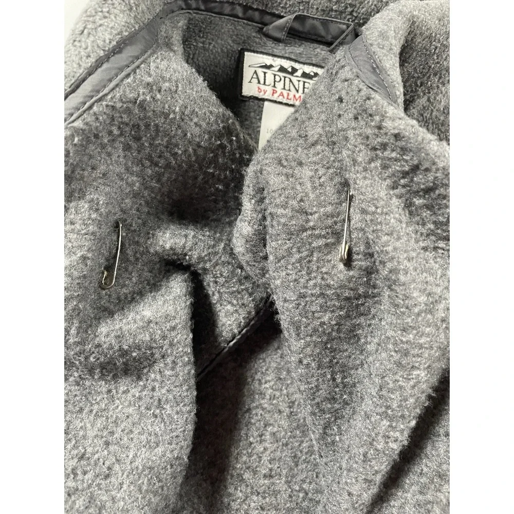Alpine Tek By Palmettos Mens Size Large Fleece Sweater Vest Full Zip